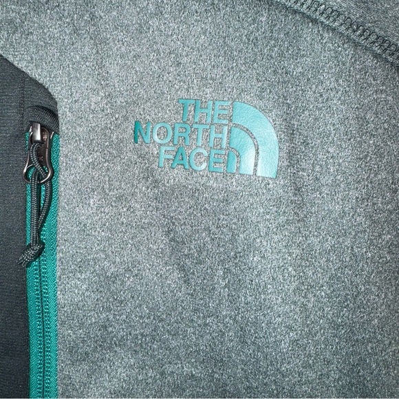 The North Face Men’s Green Full Zip Jacket Pockets Size XL - Picture 2 of 7